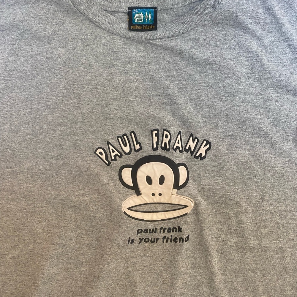 Paul Frank Man’s Gray Tee Size Large